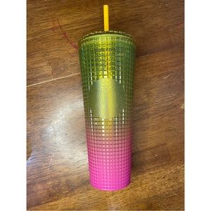 Starbucks Summer 2022 Cold Cup - Lemon Gradient (24oz)